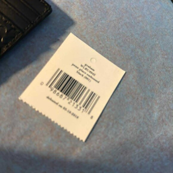 Brand new Kate Spade card holder Penn Place Embossed Graham  - NEW W/tag - Picture 5 of 5
